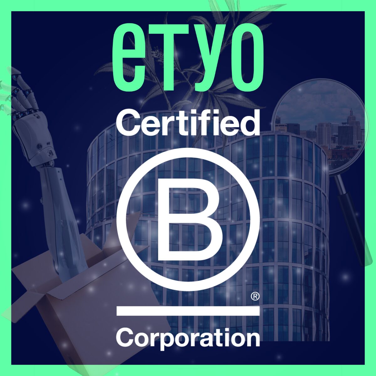 Etyo certification B Corp