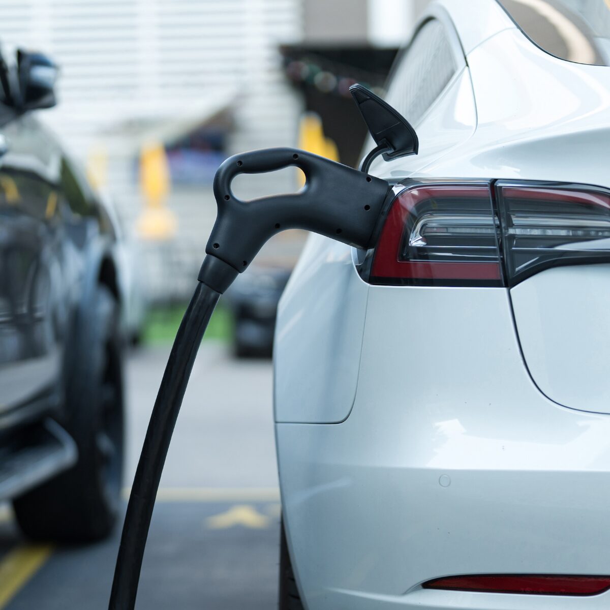 borne de recharge électrique