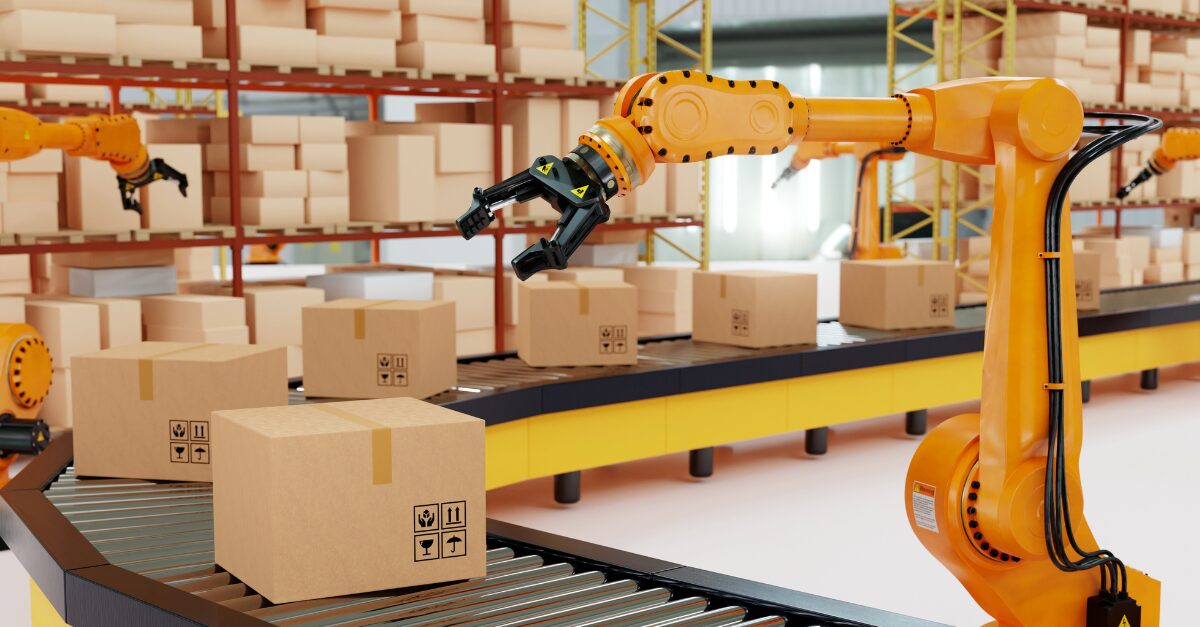 bras robot industriel