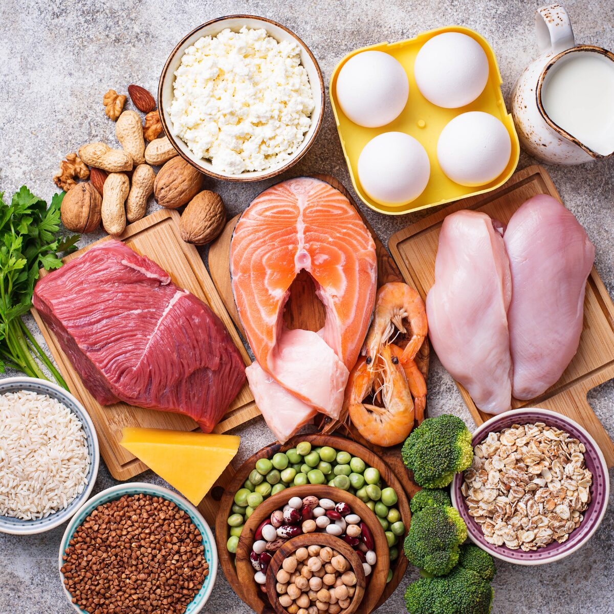 viande et proteines végétales
